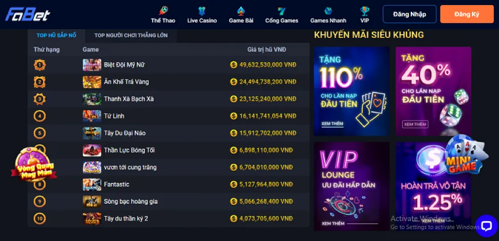 Các bước chơi bắn cá tại bet66